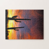 Noord-Amerika, VS, Arizona, Sonoran-woestijn Legpuzzel (Horizontaal)