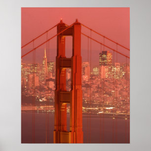 Noord-Amerika, VS, Californië, San Francisco. Poster