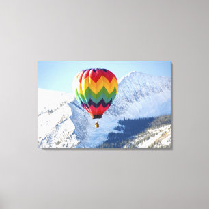 Noord-Amerika, VS, Colorado, Mt. Crested Butte, 2 Canvas Afdruk