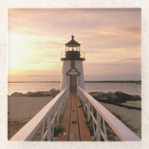 Noord-Amerika, VS, Massachusetts, Nantucket 4 Glazen Onderzetter