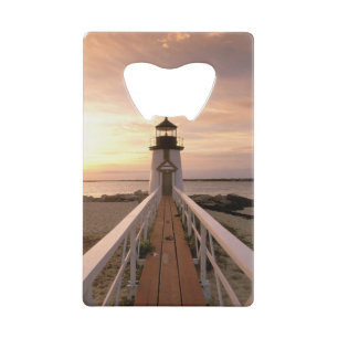 Noord-Amerika, VS, Massachusetts, Nantucket 4 Kredietkaart Flessenopener