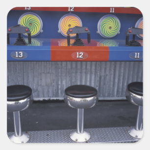 Noord-Amerika, VS, Missouri, St. Louis, Six Vierkante Sticker