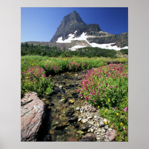 Noord-Amerika, VS, Montana, Glacier National 3 Poster