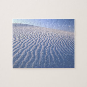Noord-Amerika, VS, New Mexico, Witte Zandduinen Legpuzzel
