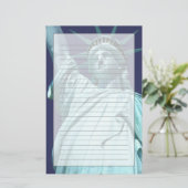 Noord-Amerika, VS, New York, New York.7 Briefpapier (Staand voorkant)