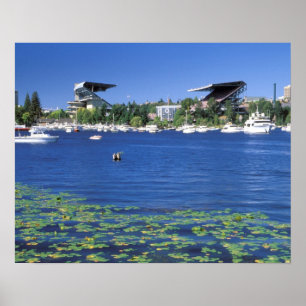 Noord-Amerika, VS, Staat Washington, Seattle, Poster
