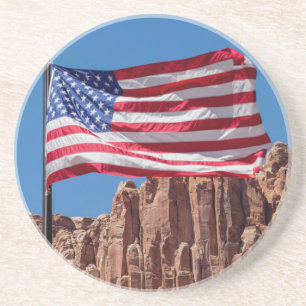 Noord-Amerika, VS, Utah, Torrey, Capitolreef Zandsteen Onderzetter