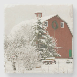 Noord-Amerika, VS, WA, Whidbey Island. Stenen Onderzetter