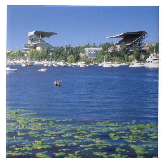 Noord-Amerika, VS, Washington State, Seattle Tegeltje (Voorkant)