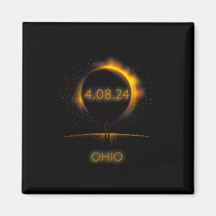 Noord-Amerika Zonsverduistering - 4.08.24 Ohio Sou Magneet