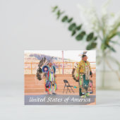 Noord-Amerikaans briefkaart (Staand voorkant)