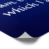 Noord-Amerikaans Indiaas gebed Poster (Hoek)