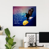 Noord-Amerikaans Indiaas gebed Poster (Thuiskantoor)