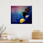 Noord-Amerikaans Indiaas gebed Poster (Keuken)