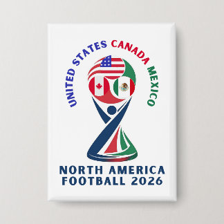 Noord-Amerikaans Voetbal 2026 | VS Canada Mexico Button