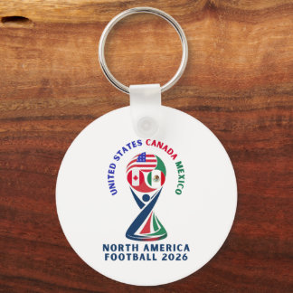 Noord-Amerikaans Voetbal 2026 | VS Canada Mexico Sleutelhanger