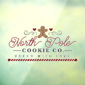 Noord-Amerikaanse bakkerskoekjes Raamsticker (Vel 3)