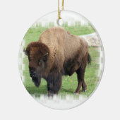 Noord-Amerikaanse Bison Ornament (Links)