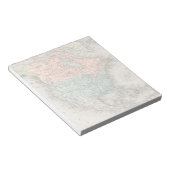  Noord-Amerikaanse kaart Notitieblok (Schuin)