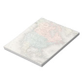  Noord-Amerikaanse kaart Notitieblok (Gedraaid)