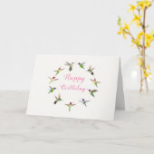 Noord-Amerikaanse mensvogels Kaart (Gele Bloem)