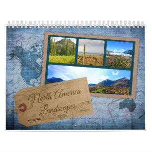 Noord-Amerikaanse Natuur Landscapes Agenda Kalender
