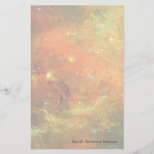 Noord-Amerikaanse Nebula Briefpapier (Voorkant)