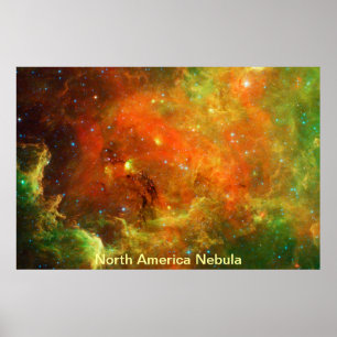 Noord-Amerikaanse Nebula Poster