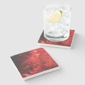 Noord-Amerikaanse Nebula Stenen Onderzetter (Zijkant)