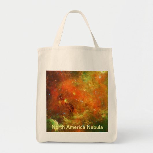 Noord-Amerikaanse Nebula Tote Bag (Voorkant)