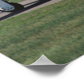 Noord-Amerikaanse P-51 D Dazzling Donna op de Poster (Hoek)