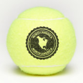 Noord-Amerikaanse stempel Tennisballen (Voorkant)