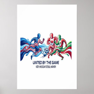 Noord-Amerikaanse Voetbalharmonie 2026 Poster