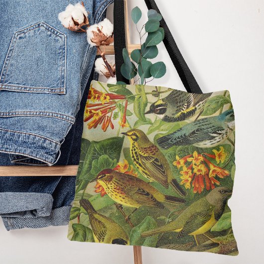 Noord-Amerikaanse vogels | Gustav Mü tzel Canvas Draagtas