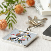 Noord-Amerikaanse Waders Sleutelhanger (Zijkant)