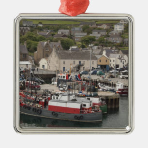 Noord-Atlantische waterhaven van Stromness Metalen Ornament