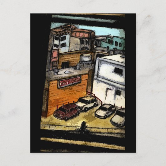 Noord-Beach Briefkaart (Voorkant)