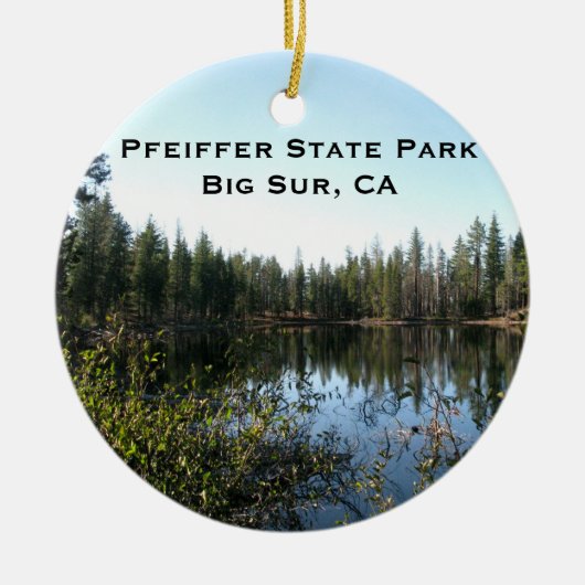Noord-Californië Landscape Ornament (Voorkant)