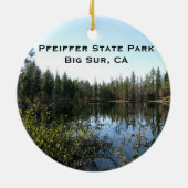 Noord-Californië Landscape Ornament (Achterkant)