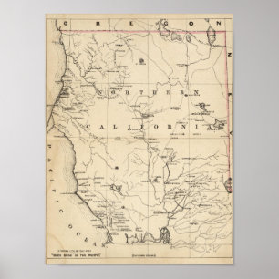 Noord-Californië Poster