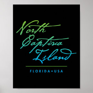 Noord Captiva Eiland Florida Poster