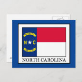 Noord-Carolina Briefkaart (Voorkant / Achterkant)