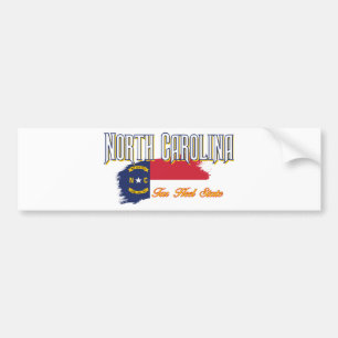 Noord-Carolina Bumpersticker