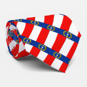 NOORD CAROLINA Flag - Stropdas (Opgerold)