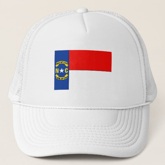 NOORD CAROLINA Flag - Trucker Pet (Voorkant)