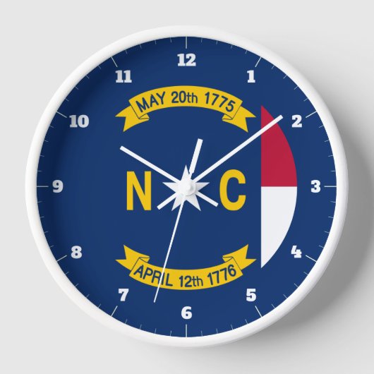 NOORD CAROLINA STATE FLAG (Voorkant)