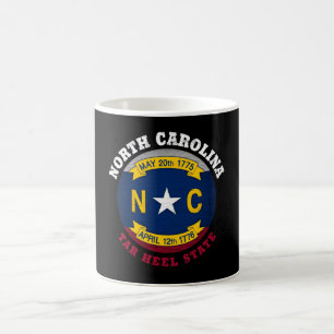 NOORD CAROLINA TAR HEEL STATE FLAG KOFFIEMOK
