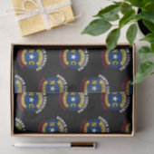 NOORD CAROLINA TAR HEEL STATE FLAG TISSUEPAPIER (Geschenk)