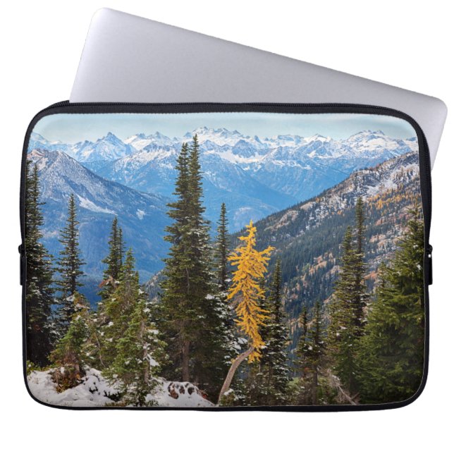 Noord-Cascade-gebergte Wenatchee Laptop Sleeve (Voorkant)