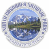 Noord-Cascades NP Sticker (Voorkant)